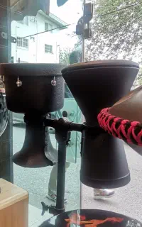 ضرب تمپو پژواک بهمراه پایه دوبل و دو عدد کاور