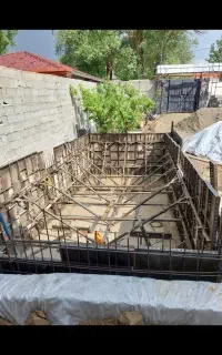 ارماتوربندی،قالب بندی،استخر،شیروانی،سوله