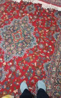 فرش ماشینی ودست باف