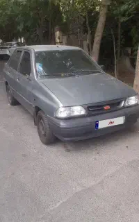 پراید ۱۳۱ مدل ۸۷ سبز زیتونی