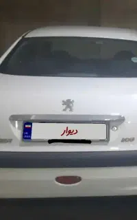 پژو ۲۰۶ SD V8 مدل ۹۴ بی رنگ