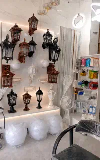 چراغ محوطه و سردری مدرن ، ABS صنعتی ،۳ رنگ