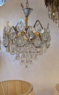 لوستر نقرای کروم