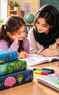 معلم خصوصی در منزل تدریس ابتدایی و آمادگی تیزهوشان