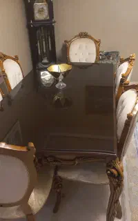 میز ناهارخوری چوب گردو اصل