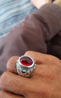 انگشتر یاقوت قدیمی