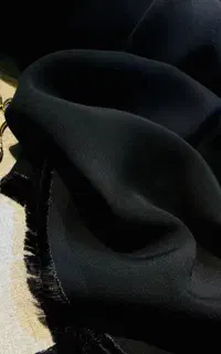 یک قواره چادر مشکی ساده