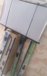 پرده ایلکسی سفیدو مشکی