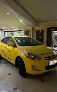 هیوندا اکسنت بلو تاکسی