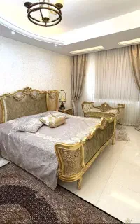 تخت خواب چوبی حصیری