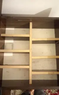 میز بزرگ MDF دو کشویی، مناسب مغازه و دفتر