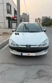 پژو206تیپ دو مدل 400فابریک
