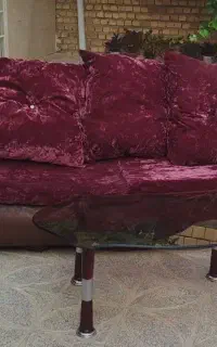 مبل راحتی همراه با عسلی