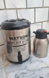 کلمن آب وفلاسک چای