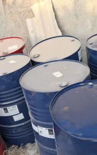 بشکه فلزی تمیز