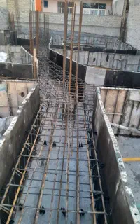انجام کار آرماتوربندی و قالب بندی ب صورت حرفه ای
