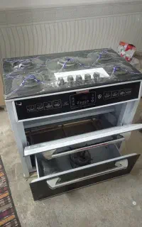 گاز 5 شعله طرح فر