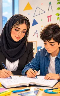 تدریس ریاضی و زبان تضمینی