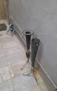 گلدان فلزی