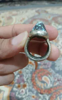 انگشترنقره نگین فیروزه