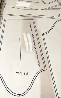 الگو آماده بالاتنه زنانه