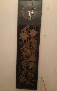 تابلو ساعت شیشه