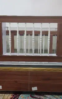 تخت کودک کشو دار(گهواره ای چرخ دار)
