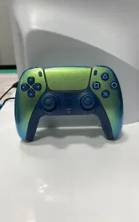 دسته PS5 سبز خاص با جعبه در حد