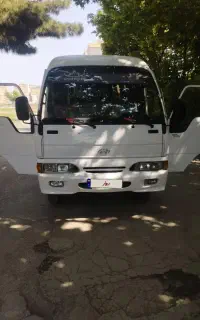 مینی بوس هیوندا مدل84بی رنگ مزایده ای