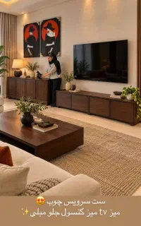 فروش انواع میز تیوی چوبی و فلزی پینترستی
