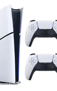 ps5 اسلیم دیسک خور با دو دسته