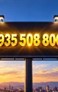 0935 508 8000 دائمی بیلبوردی