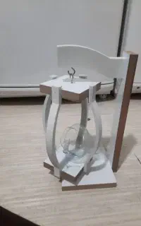 جاشمعی.گل گلدان.ساعت دیواری
