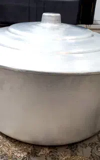 قابلمه روحی سایز ۶۲ و کفگیر روحی نو
