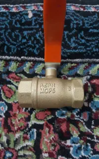 شیر یک اینچ گازی اذر از نوع سنگین