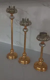 شمعدون سه سایز