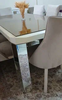مبل 7 نفره راحتی و ناهارخوری 8 نفره