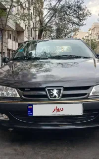 پژو پارس بدون رنگ