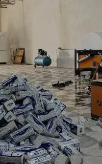 خط کامل تولید سه نوع دستمال کاغذی لاکچری