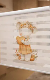 *تولید پرده زبرا اتاق کودک