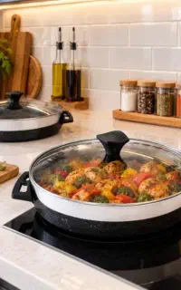 پخت غذای خانگی با بهترین کیفیت