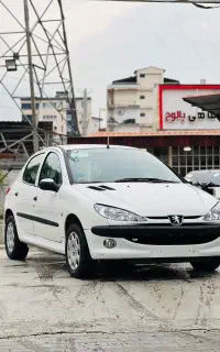 ۲۰۶ مدل۸۱سفید کارخونه استثنایی