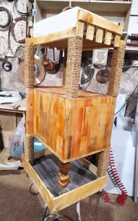 خانه چوبی گربه ikeawood