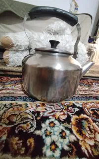 کتری استیل جنس سنگین قدیمی