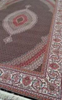 فرش ریزه ماهی دستبافت گونه منطقه آذربایجان ایپی