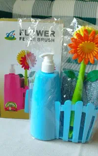 ست جا مایع و اسکاج و فرچه