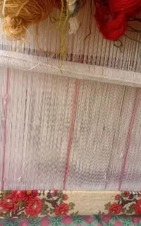 قالیچه دستباف به همره دار قالی