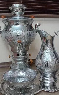 فروش فوری سماور گازی طرح هخامنشیان
