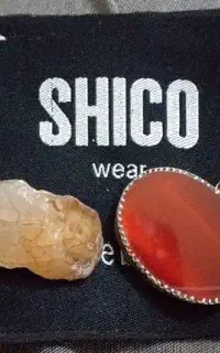 پلاک عقیق ابکاری و سنگ عقیق جزع وسلیمانی