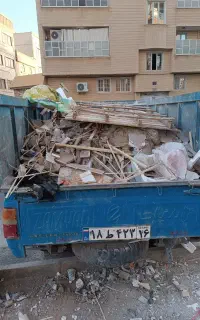حمل نخاله از سراسر قم